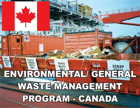 Only $14.95!! Guaranteed 100% Passing Score on ISNetworld® RAVS®. NO HIDDEN FEES! NO SUBSCRIPTIONS! If Lost can Re-Download FREE ANYTIME! PICS/ PECS/ Browz Compatible. Environmental - General Waste Management Program - Canada - ISNetworld® Approved/