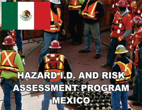 Only $24.95!! Guaranteed 100% Passing Score on ISNetworld® RAVS®. NO HIDDEN FEES! NO SUBSCRIPTIONS! If Lost can Re-Download FREE ANYTIME! for Mexico.  Hazard Identification & Risk Assessment Program - ISNetworld® Approved - Mexico