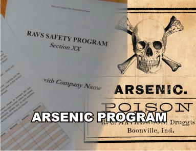 Only $24.95!! Guaranteed 100% Passing Score on ISNetworld® RAVS®. NO HIDDEN FEES! NO SUBSCRIPTIONS! If Lost can Re-Download FREE ANYTIME! PICS/ PECS/ Browz Compatible. Arsenic Program - ISNetworld® Approved/ Avetta/ PICS/ BROWZ Compatible