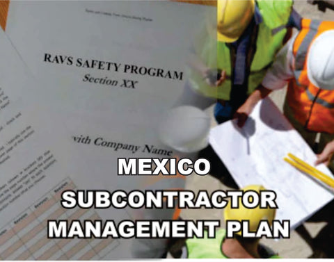 Only $24.95!! Guaranteed 100% Passing Score on ISNetworld® RAVS®. NO HIDDEN FEES! NO SUBSCRIPTIONS! If Lost can Re-Download FREE ANYTIME! for Mexico. Subcontractor Management Program - ISNetworld® Approved - Mexico