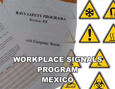 Only $14.95!! Guaranteed 100% Passing Score on ISNetworld® RAVS®. NO HIDDEN FEES! NO SUBSCRIPTIONS! If Lost can Re-Download FREE ANYTIME! for Mexico. Workplace Signals Program - ISNetworld® Approved - Mexico